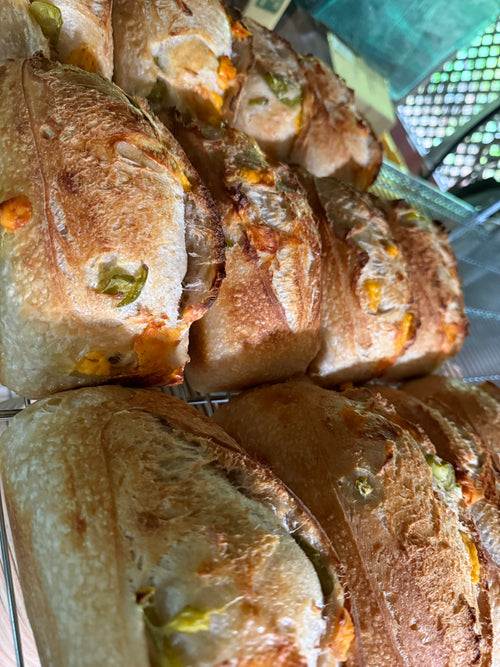 Organic Jalapeño-Cheddar Sourdough