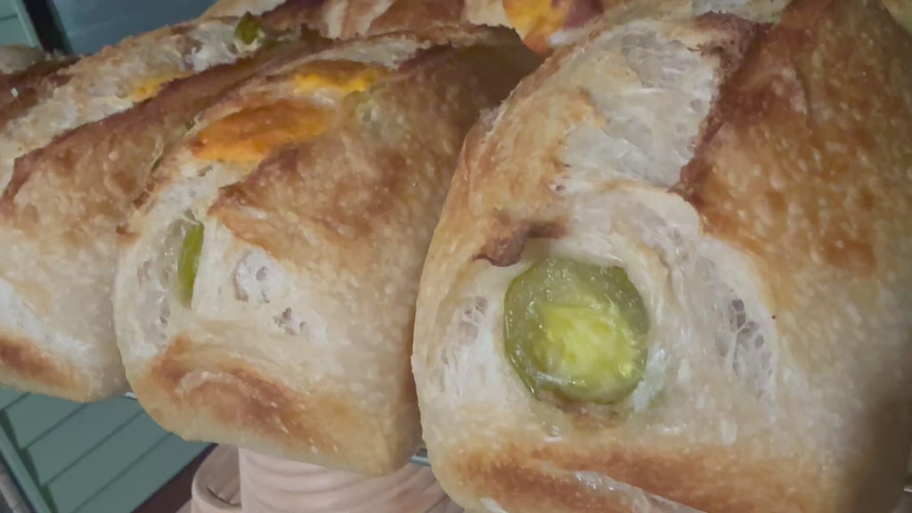 Organic Jalapeño-Cheddar Sourdough